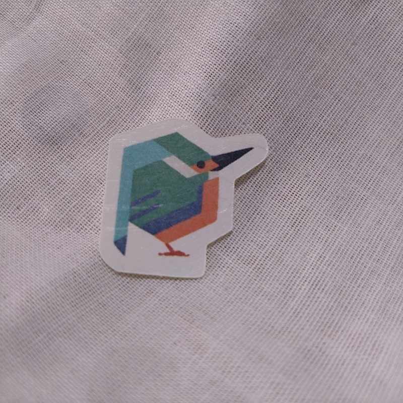 HexBirDフレークシール