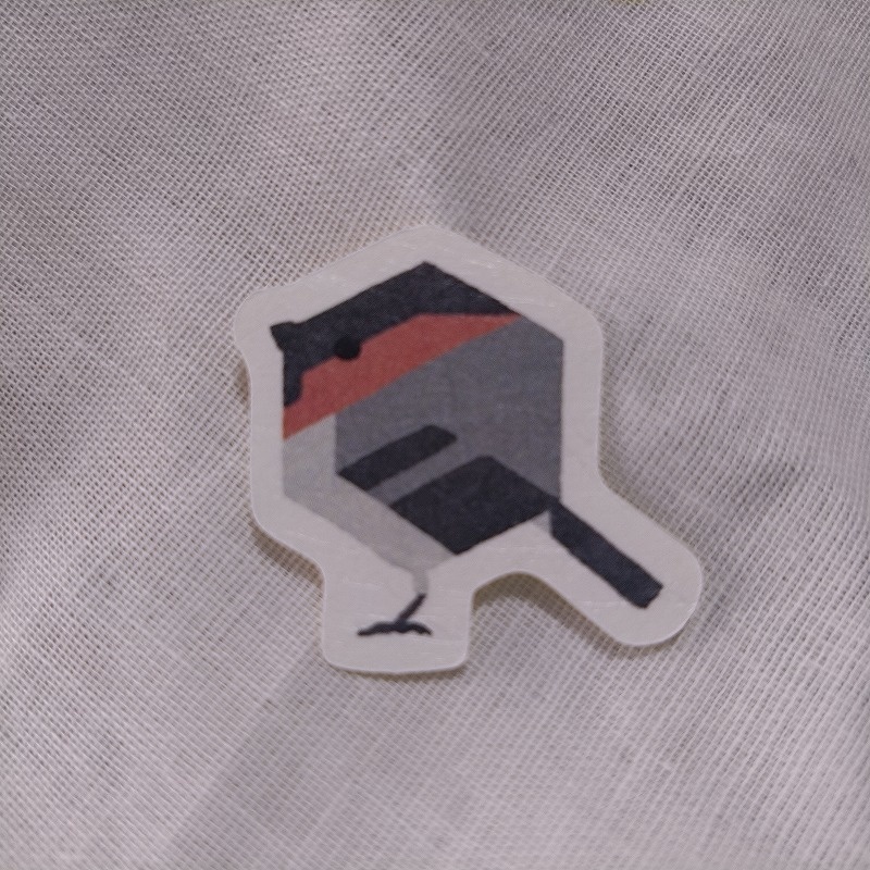 HexBirDフレークシール