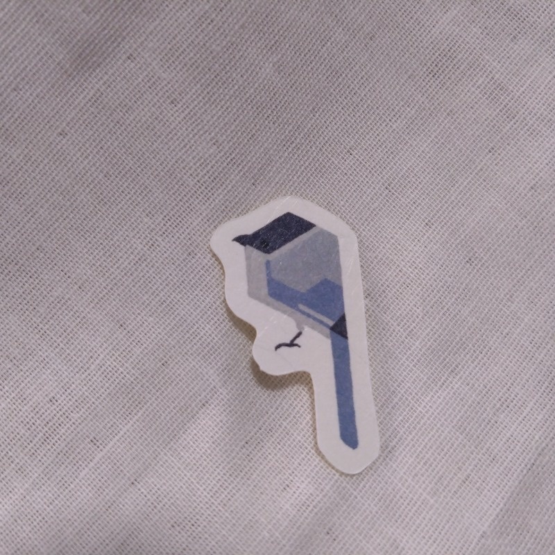 HexBirDフレークシール