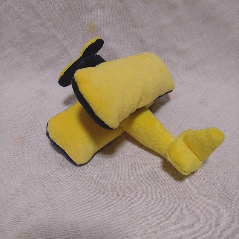 複葉機ぬいぐるみ(黄色×紺色)