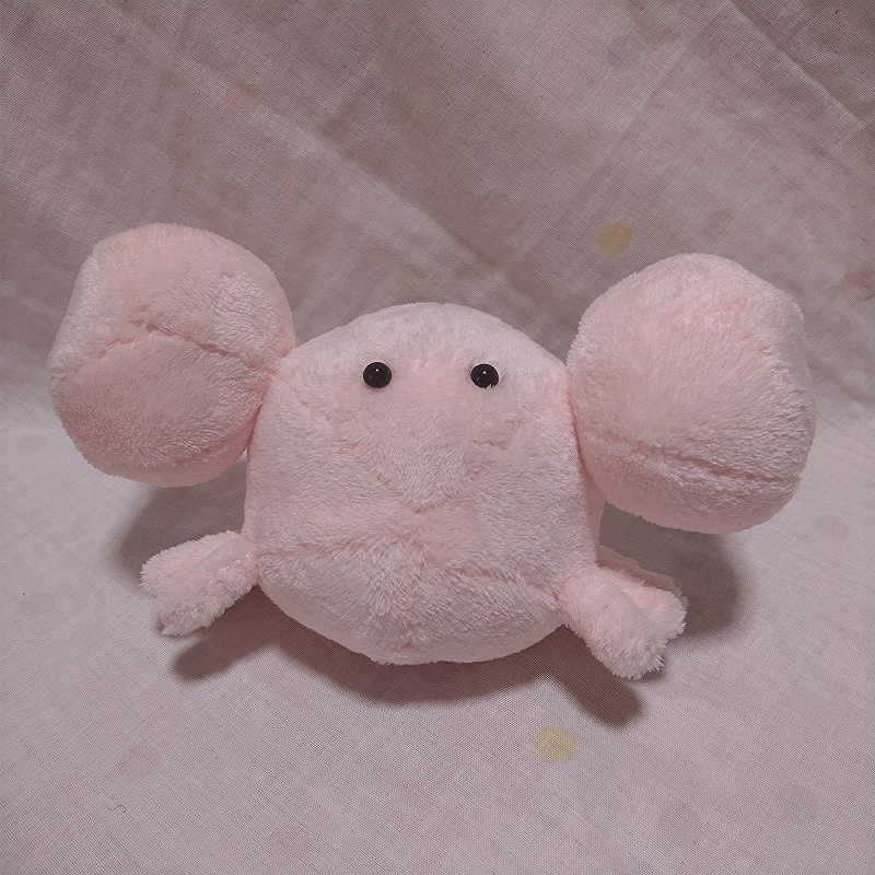 球かにぬいぐるみ2号