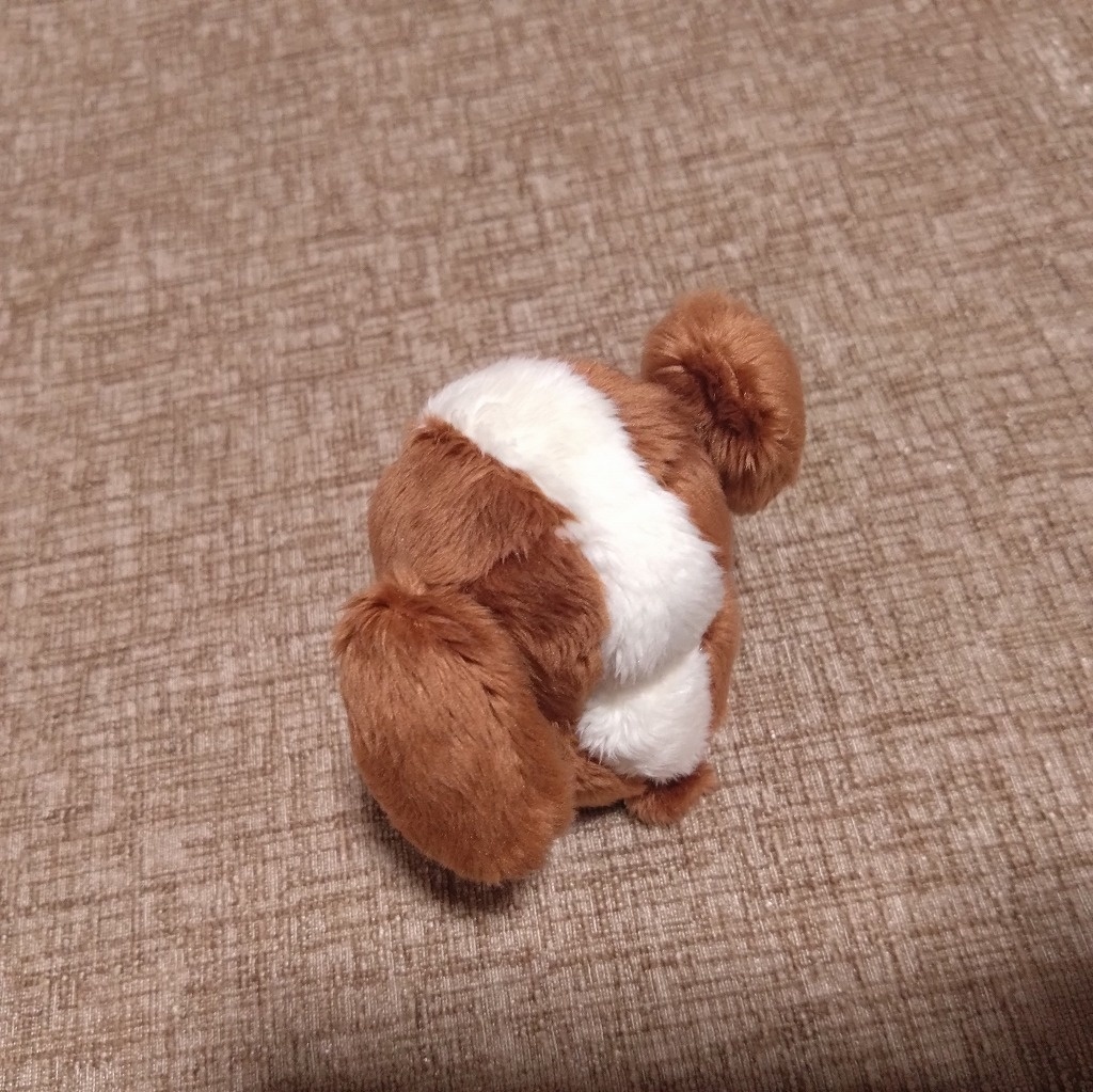 ちいさき犬ぬいぐるみ