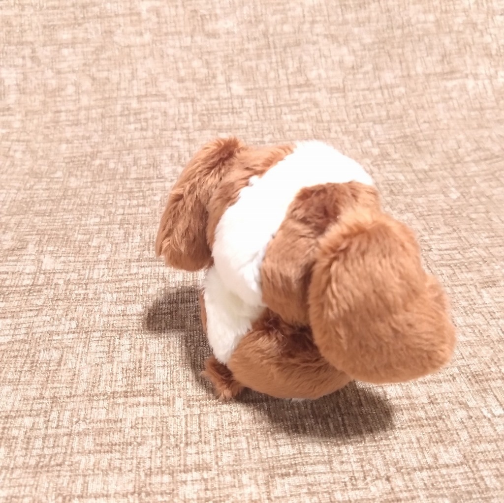 ちいさき犬ぬいぐるみ