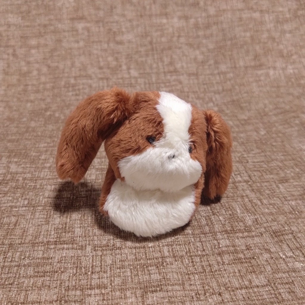 ちいさき犬ぬいぐるみ