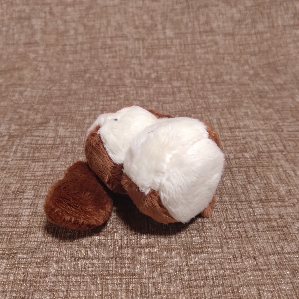 ちいさき犬ぬいぐるみ