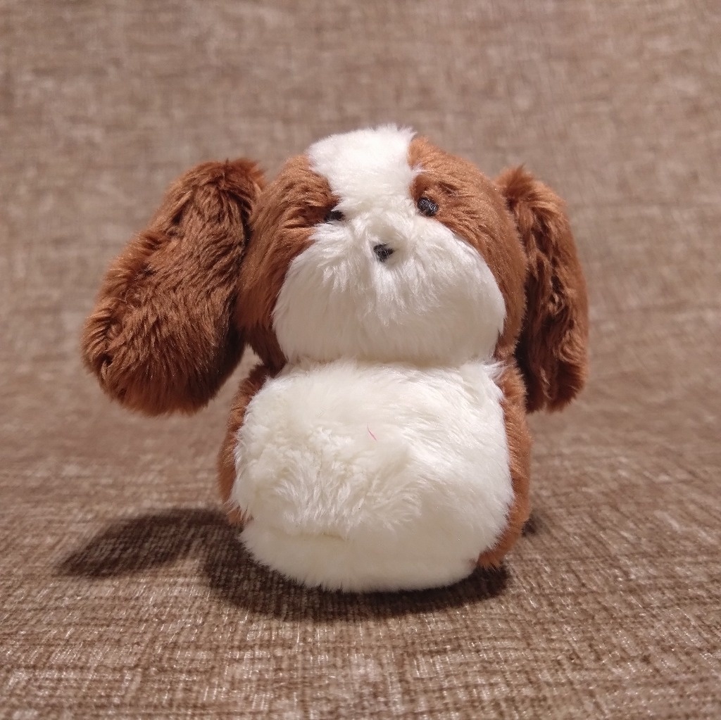 ちいさき犬ぬいぐるみ