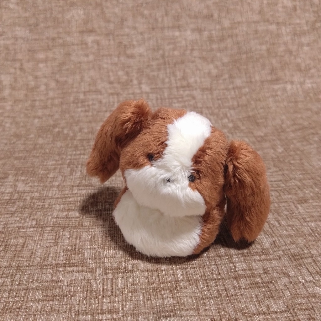 ちいさき犬ぬいぐるみ