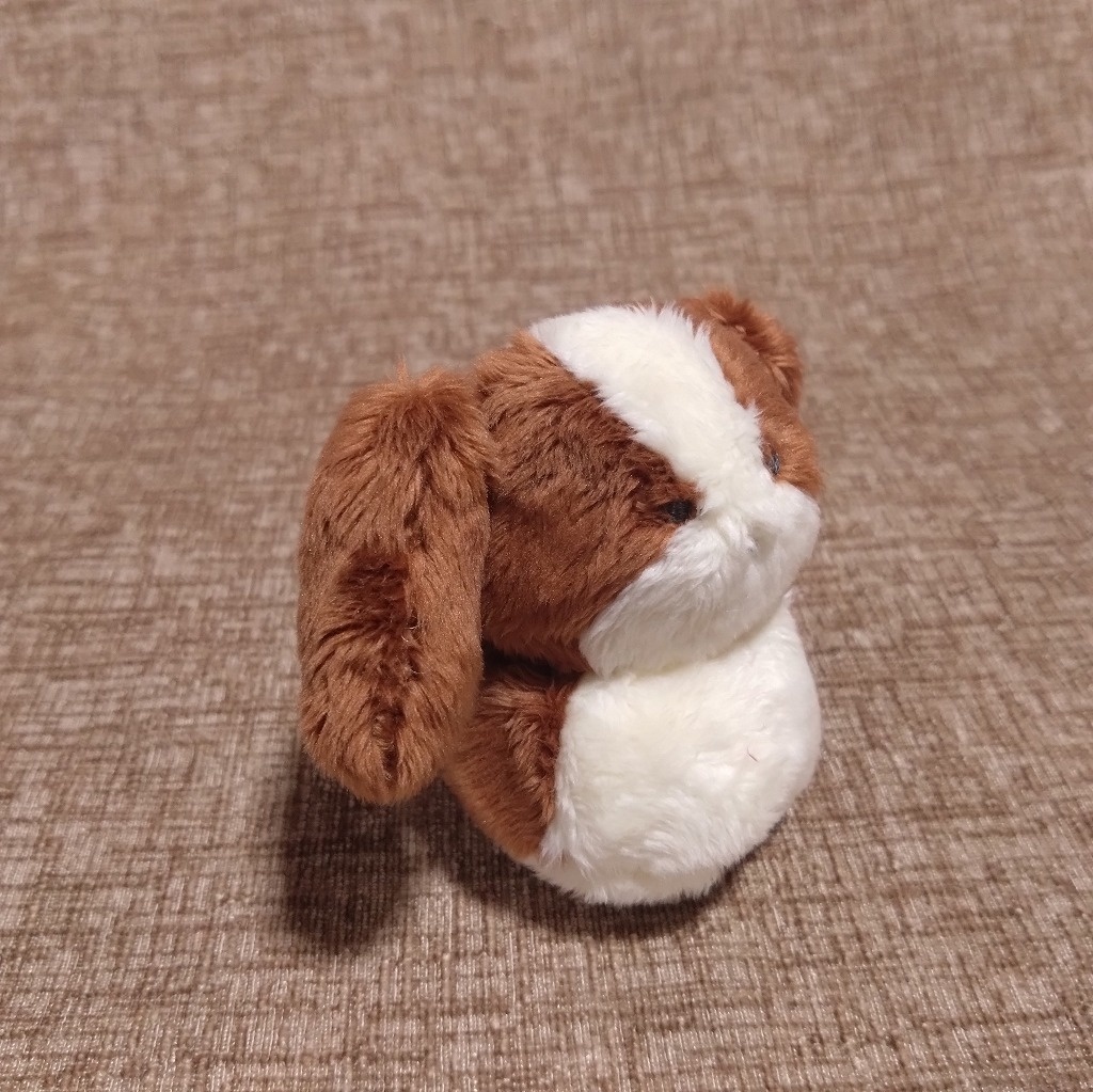 ちいさき犬ぬいぐるみ