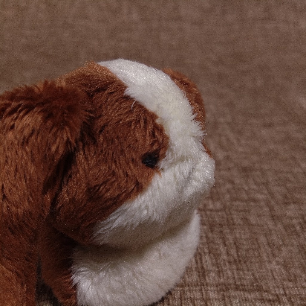 ちいさき犬ぬいぐるみ