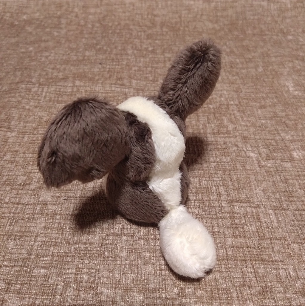 ちいさき犬ぬいぐるみ