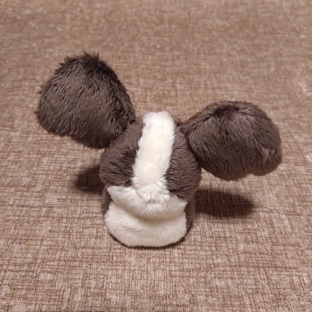 ちいさき犬ぬいぐるみ