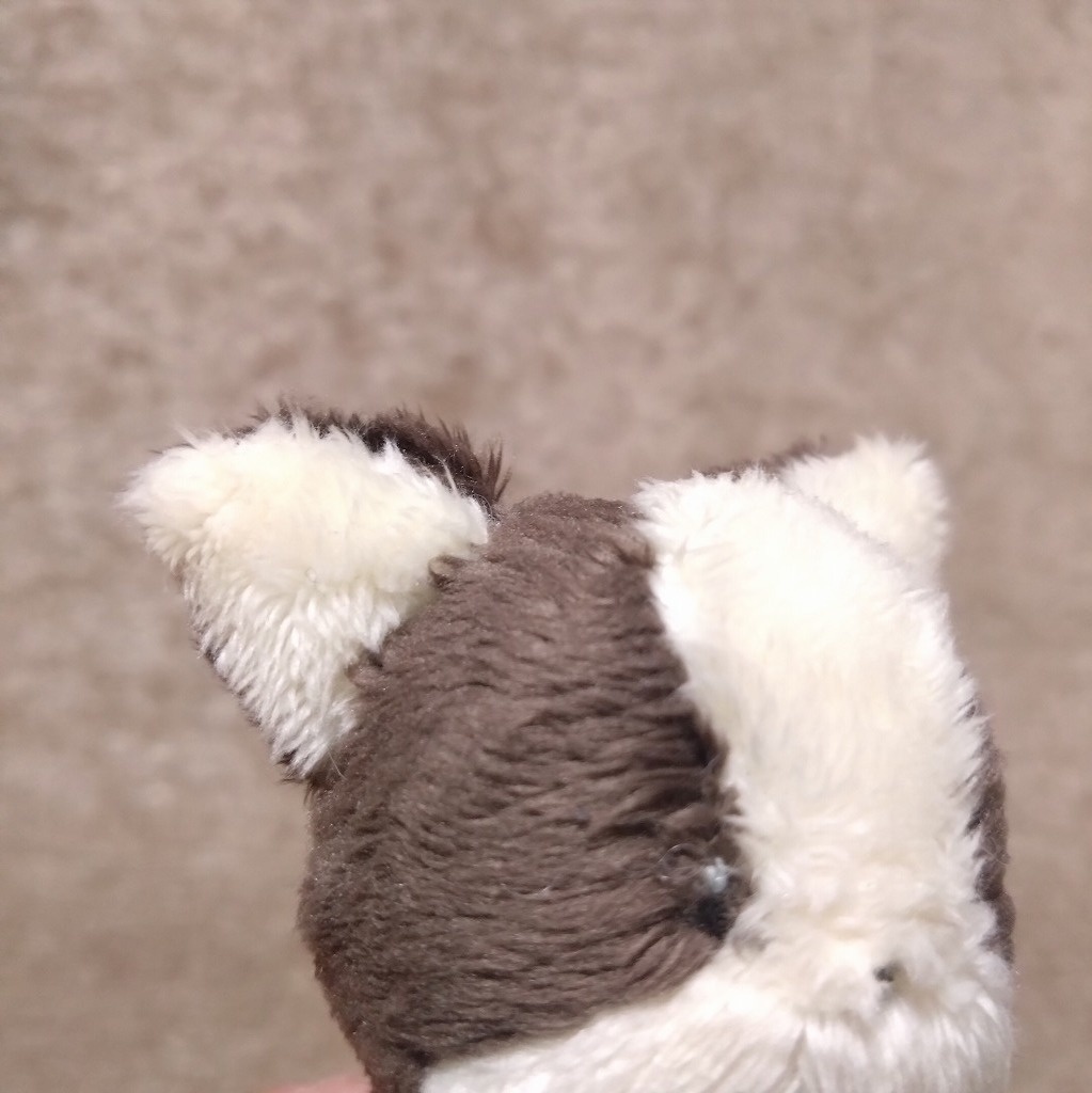 ちいさき犬ぬいぐるみ