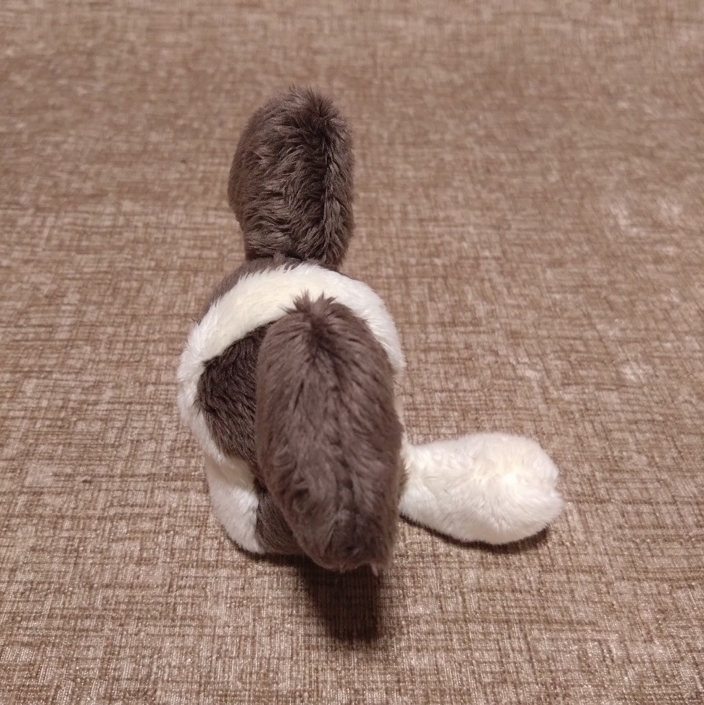 ちいさき犬ぬいぐるみ