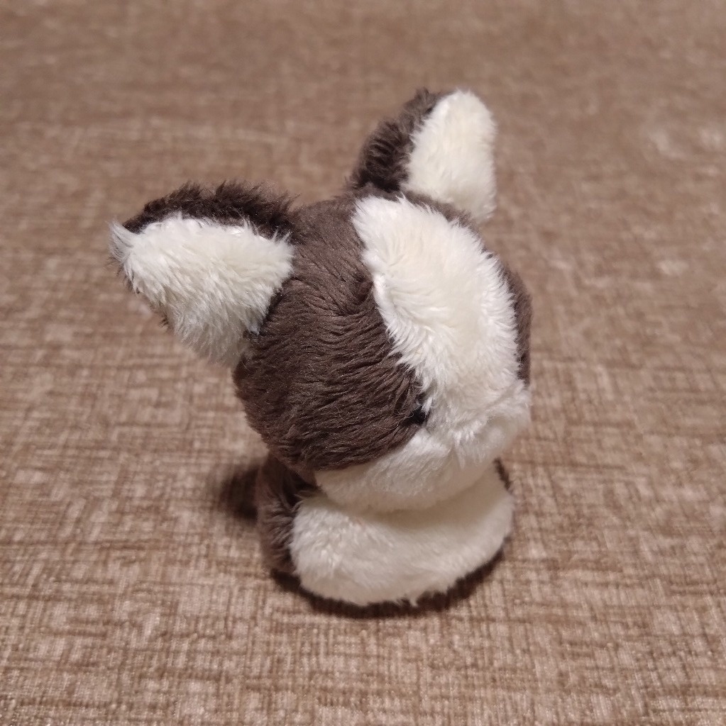 ちいさき犬ぬいぐるみ