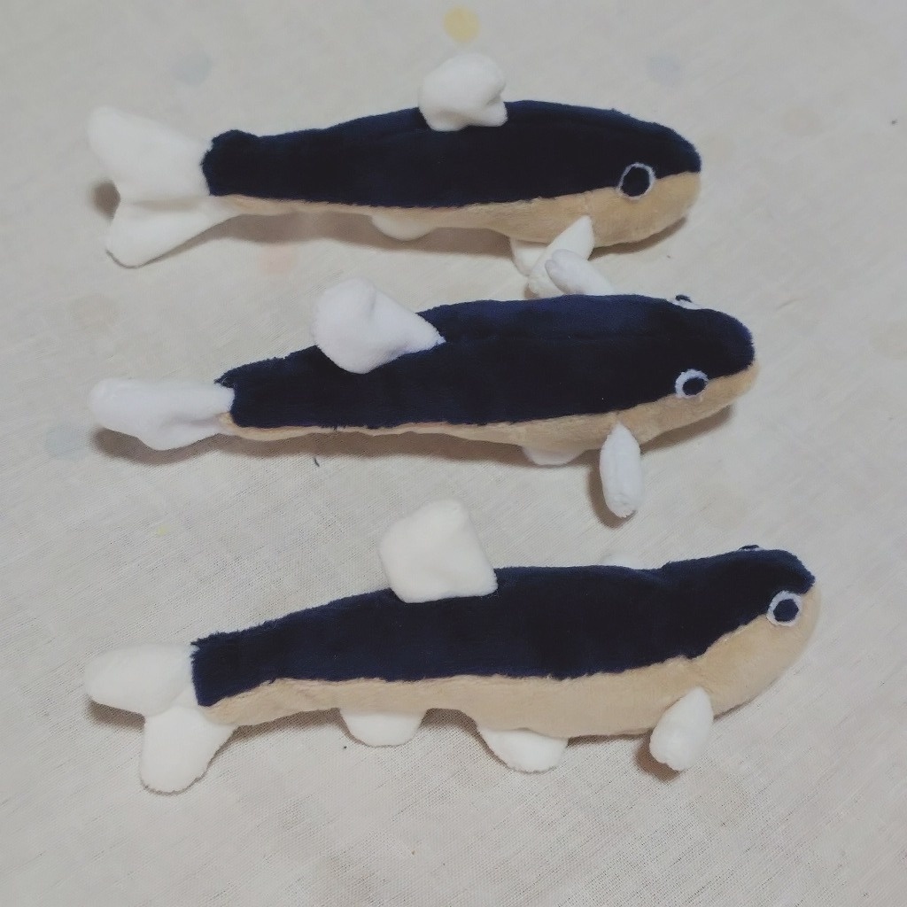 川魚ぬいぐるみ