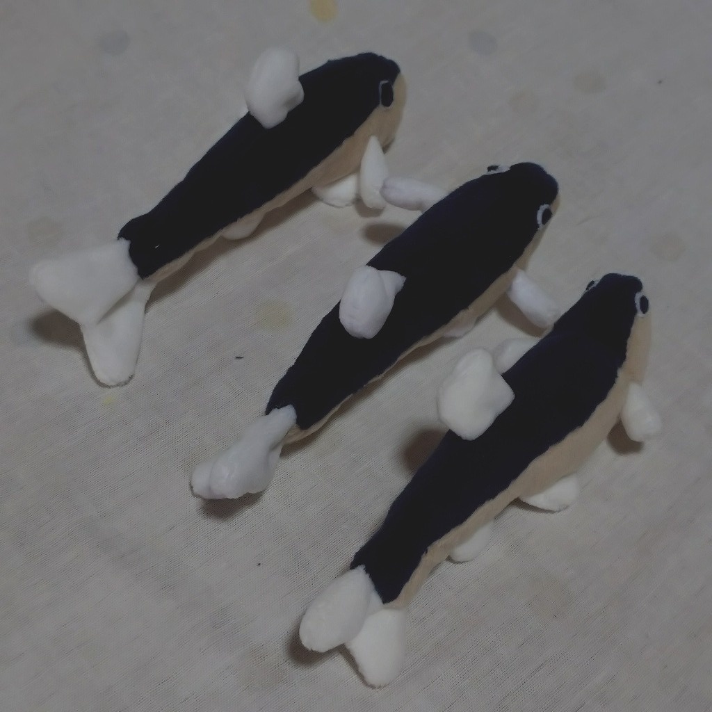 川魚ぬいぐるみ
