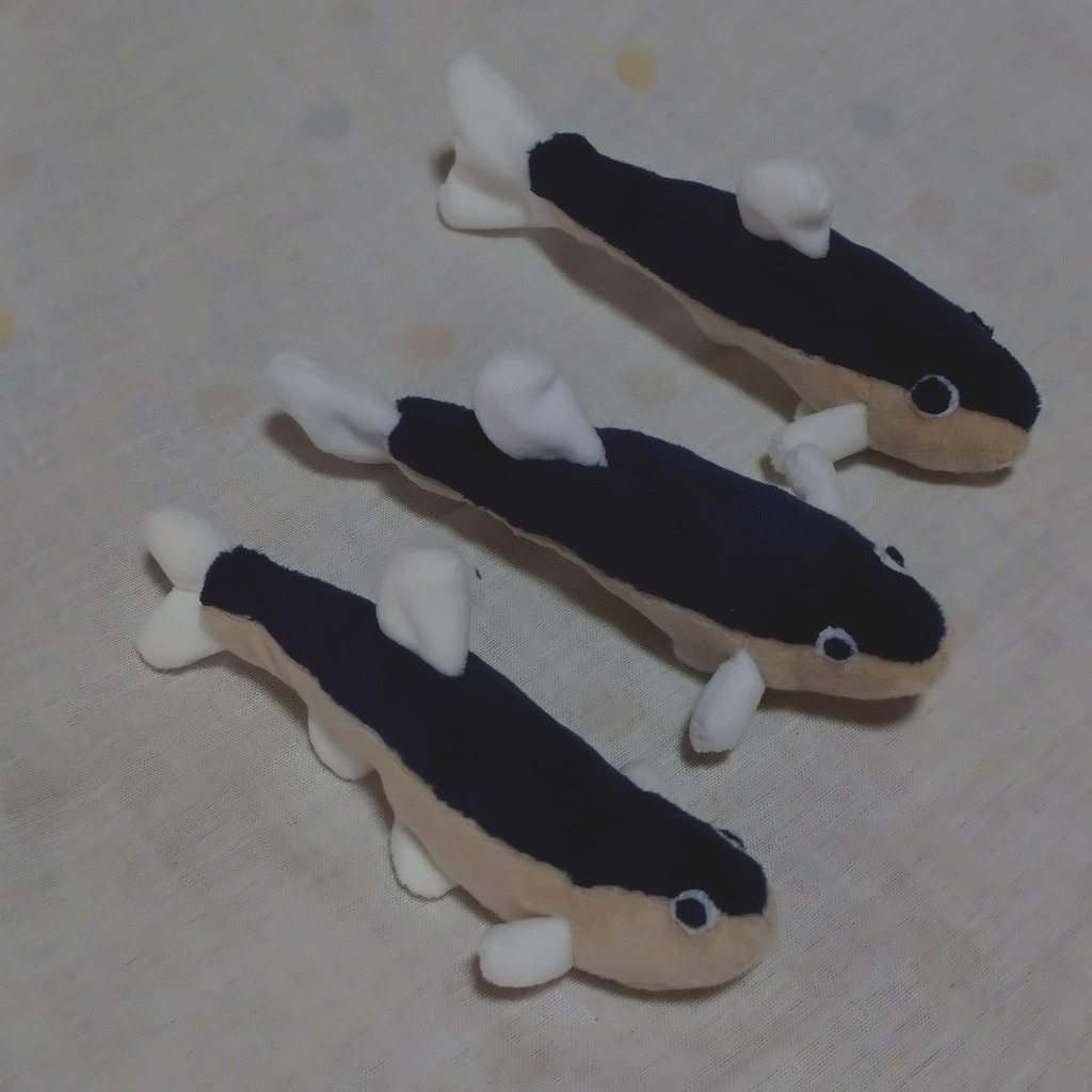 川魚ぬいぐるみ