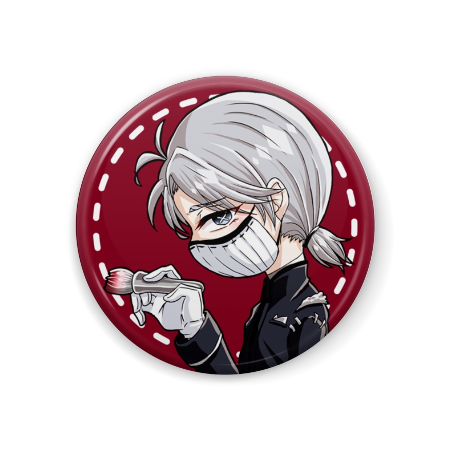 【第五人格】キャラ缶バッジ(占い師・納棺師・泥棒)