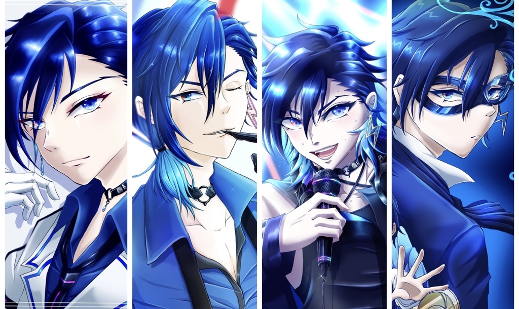 ユーゴ中心イラスト本「TRACK」