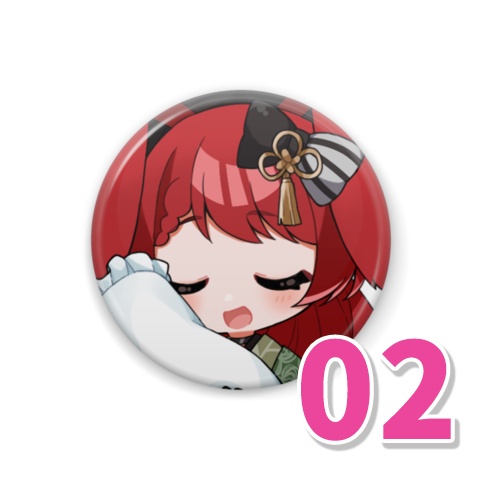 新モデル缶バッジ② / 御名代アロエ