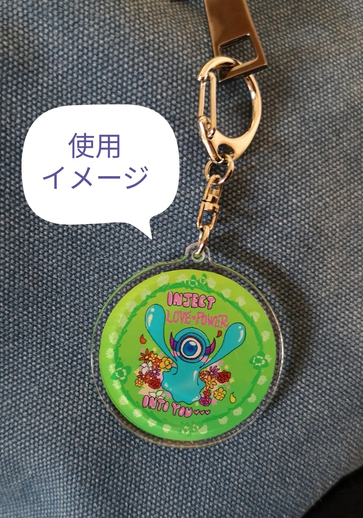 サタンちゃんアクキー