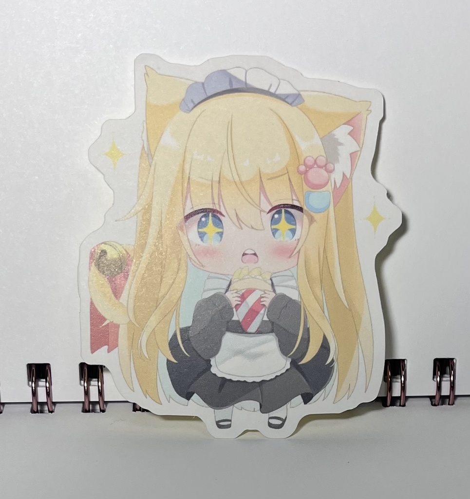 しらすちゃんステッカー