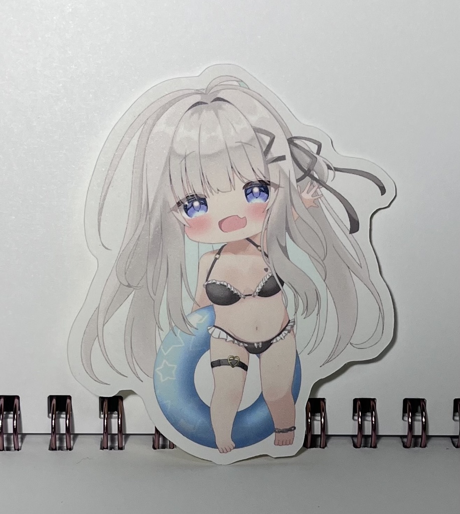 うみちゃん水着ステッカー