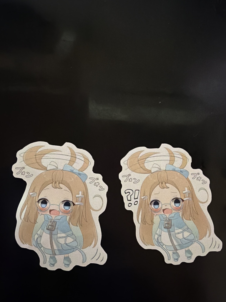 えまちゃんフライングステッカー