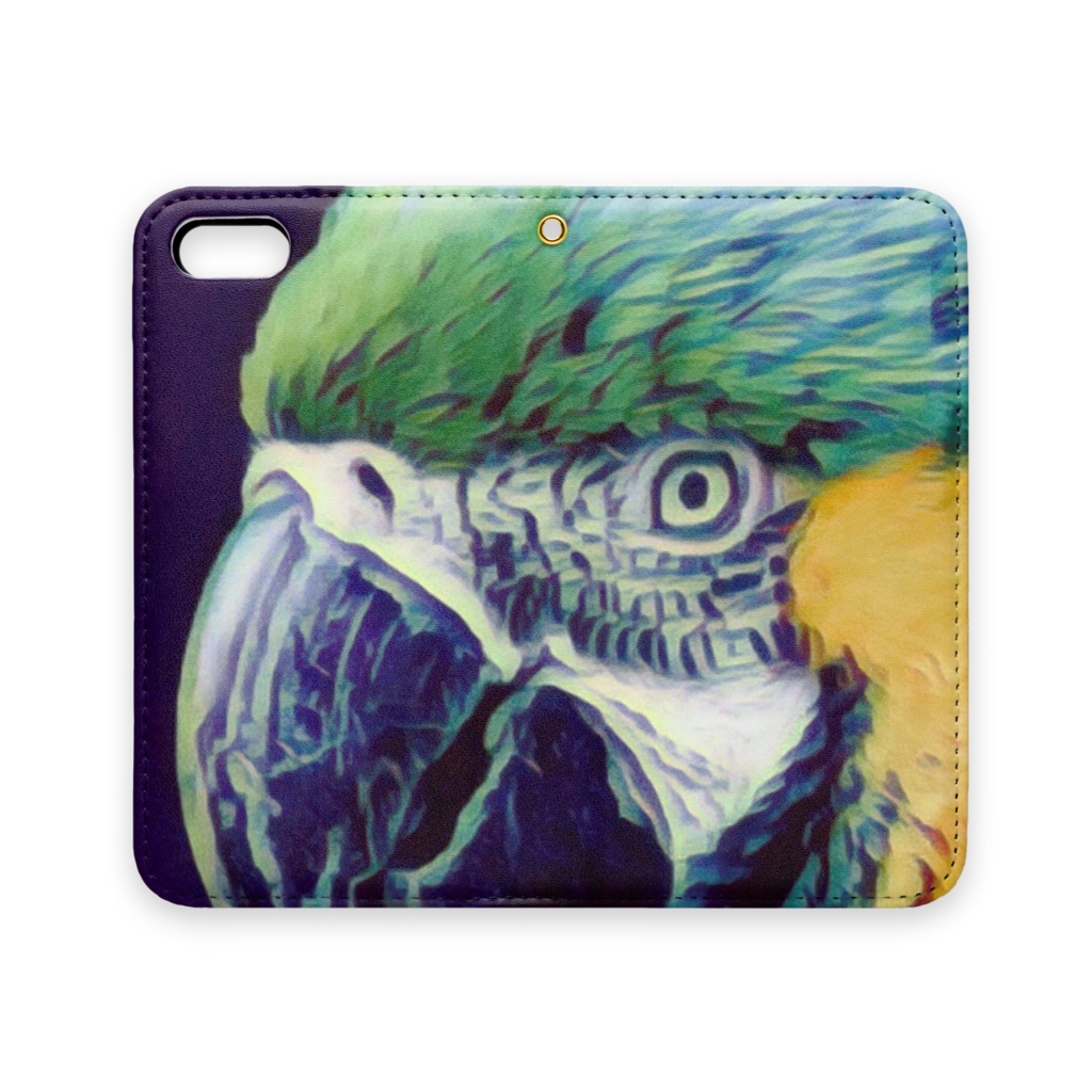 迫り狂うインコ