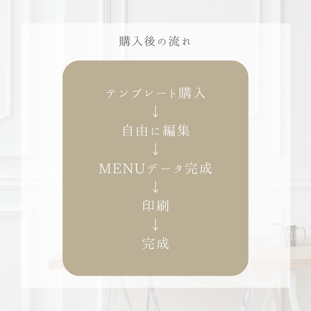 結婚式 メニュー表 Canvaテンプレ|ドリンクメニュー|無料編集OK|はがきサイズ 01