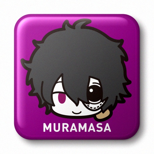 【3キャラ】マグネット缶バッジセット ※チャリティーグッズ