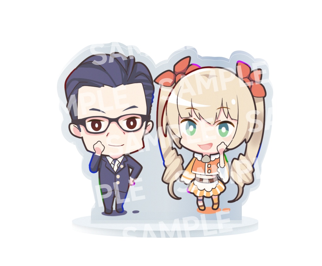 いな盛プラン限定グッズ4弾・オリジナルミニイラスト&アクリルスタンドセット