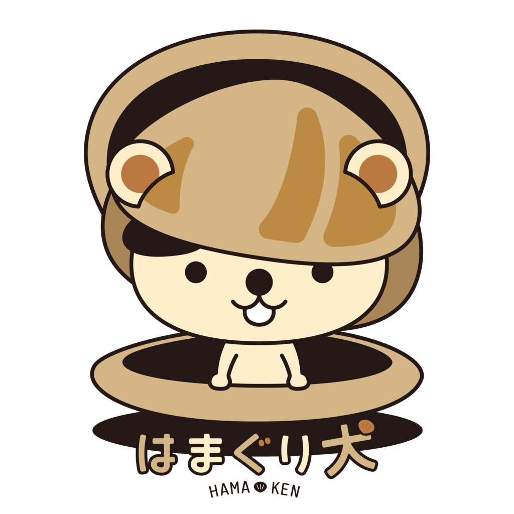 はまぐり犬オリジナルTシャツ