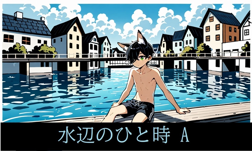 水辺のひと時A