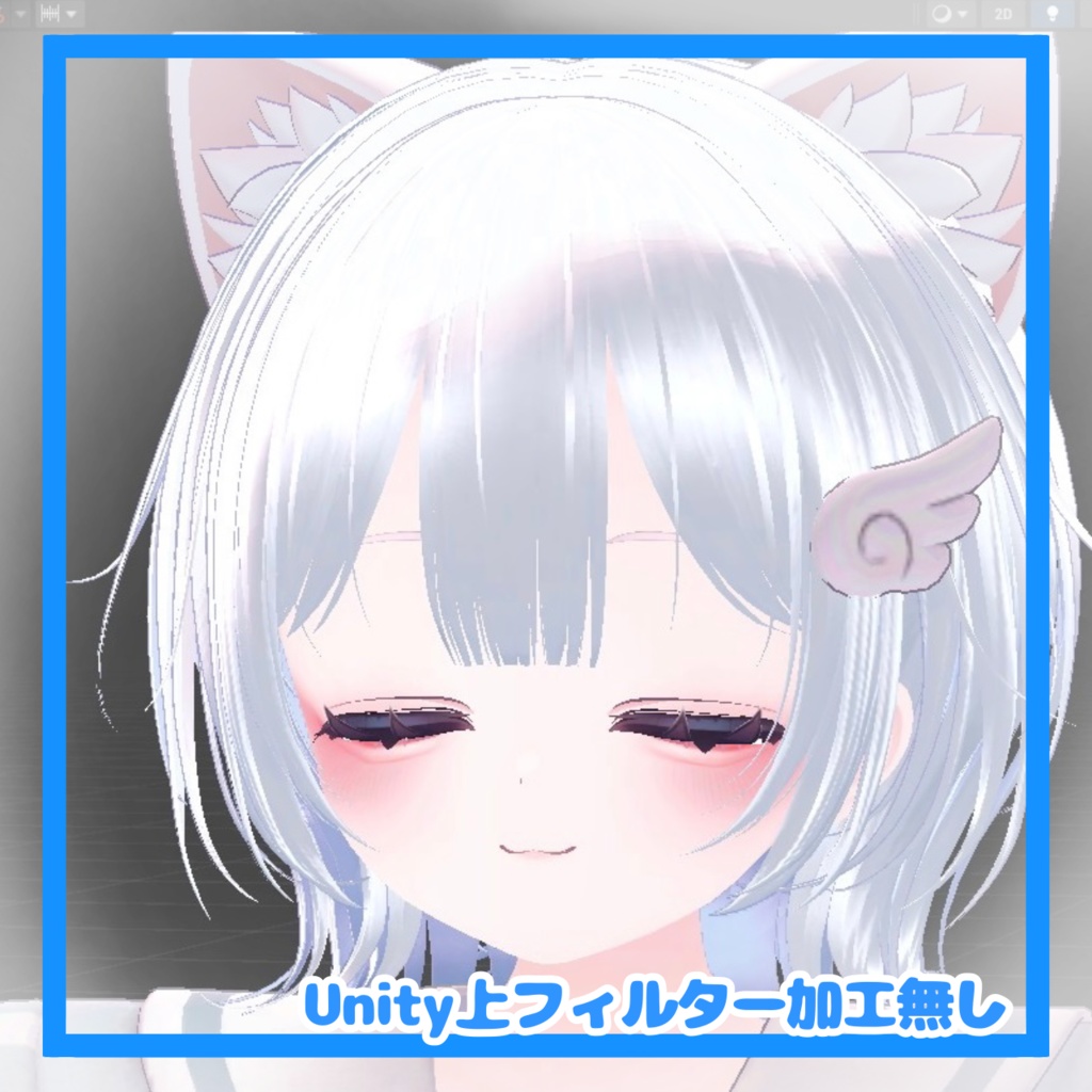 🛒SALE価格👅シフォン対応‼️最強涙袋とリアルな舌。 メイクテクスチャセット割あり︎💕【VRchat】
