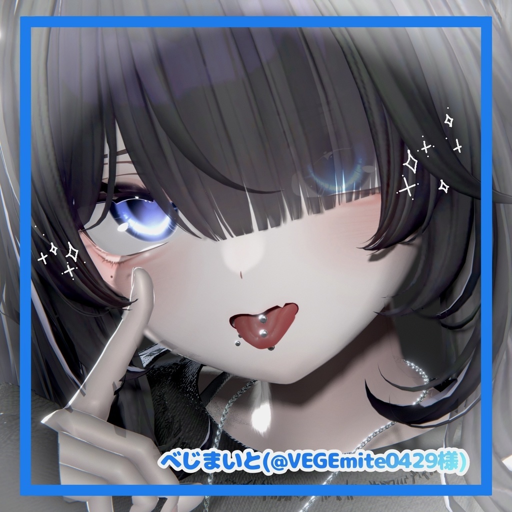 🛒SALE価格✨️Shinano対応‼️喉奥ありリアル舌テクスチャ 💕【VRchat】【とせらぼ!】