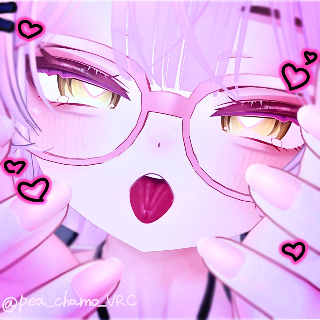 🛒ichigo対応🍓リアル舌テクスチャ👅【VRchat】