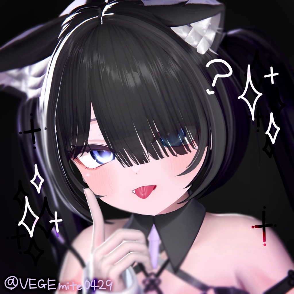 🛒ichigo対応🍓リアル舌テクスチャ👅【VRchat】
