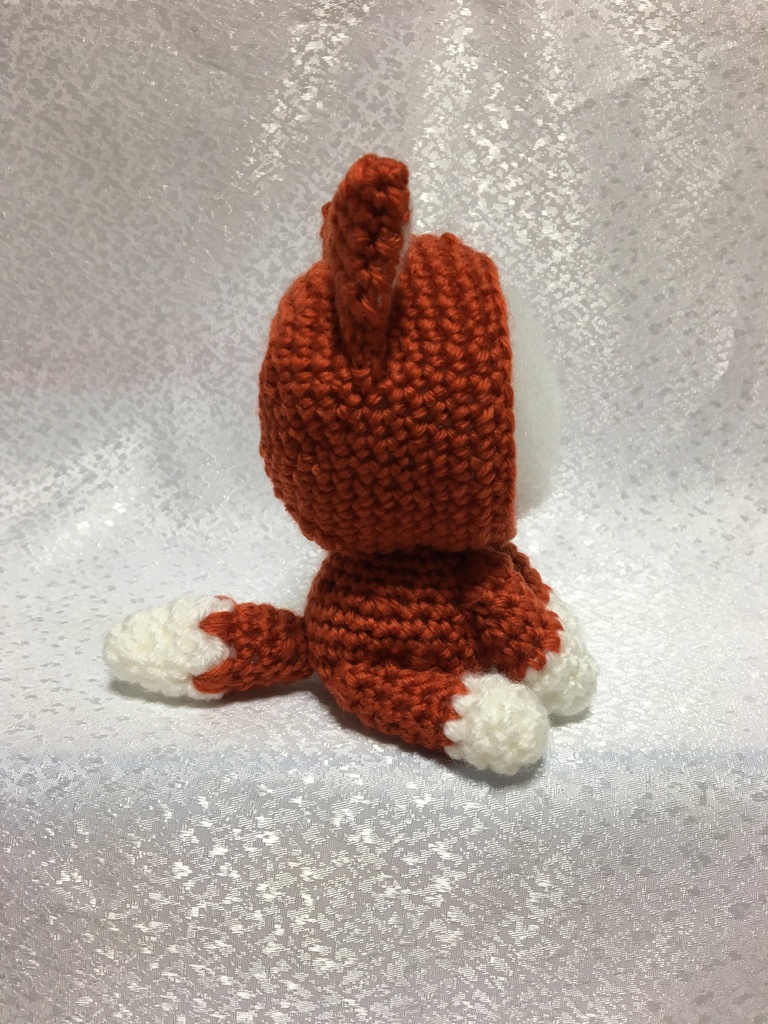 オオカミさん(赤茶)おまんじゅう・もちぷち系着ぐるみ胴体付き