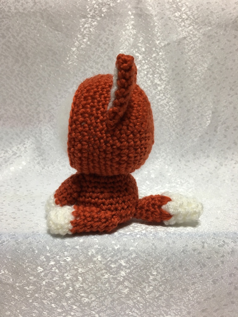 オオカミさん(赤茶)おまんじゅう・もちぷち系着ぐるみ胴体付き