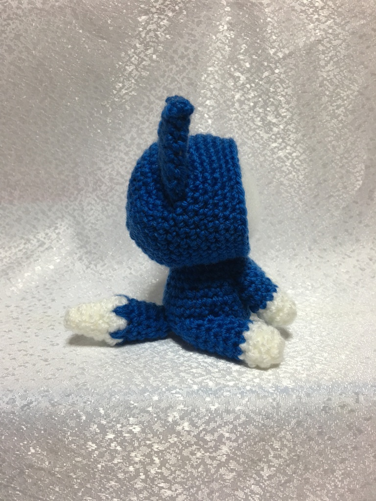 オオカミさん(青色)おまんじゅう・もちぷち系着ぐるみ胴体付き