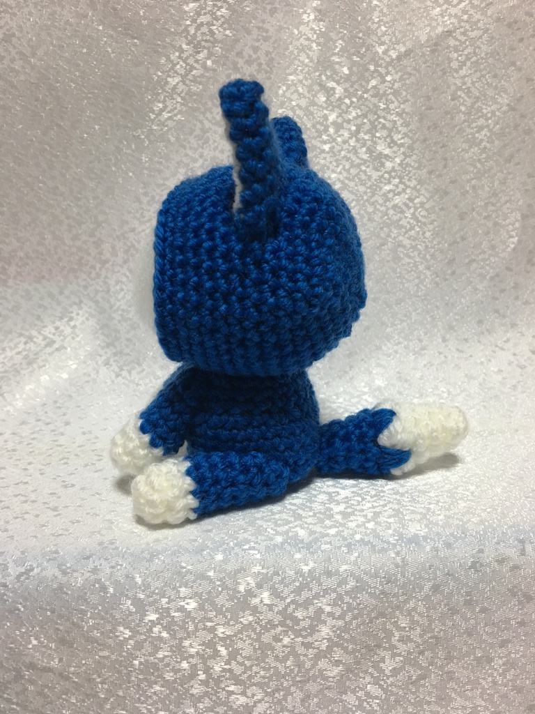 オオカミさん(青色)おまんじゅう・もちぷち系着ぐるみ胴体付き