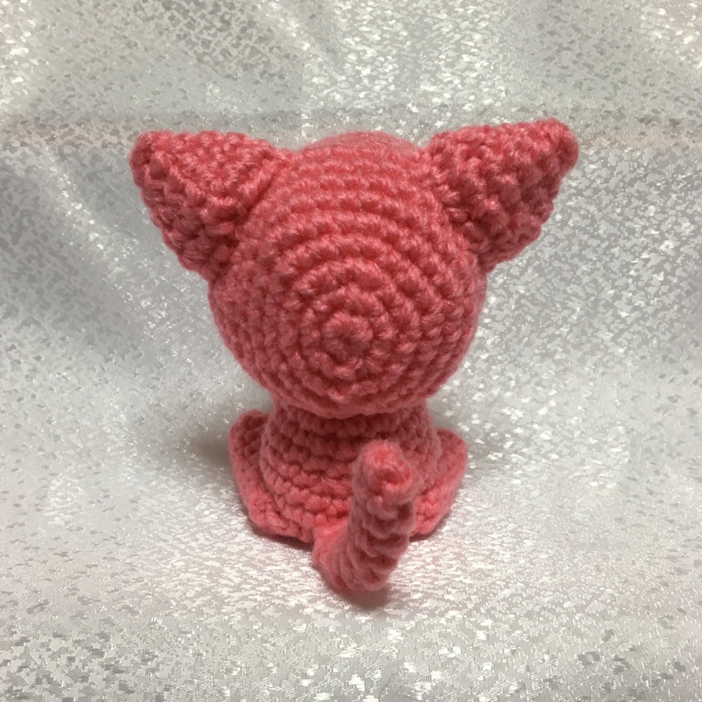 ピンク猫さんおまんじゅう・もちぷち系着ぐるみ胴体付き