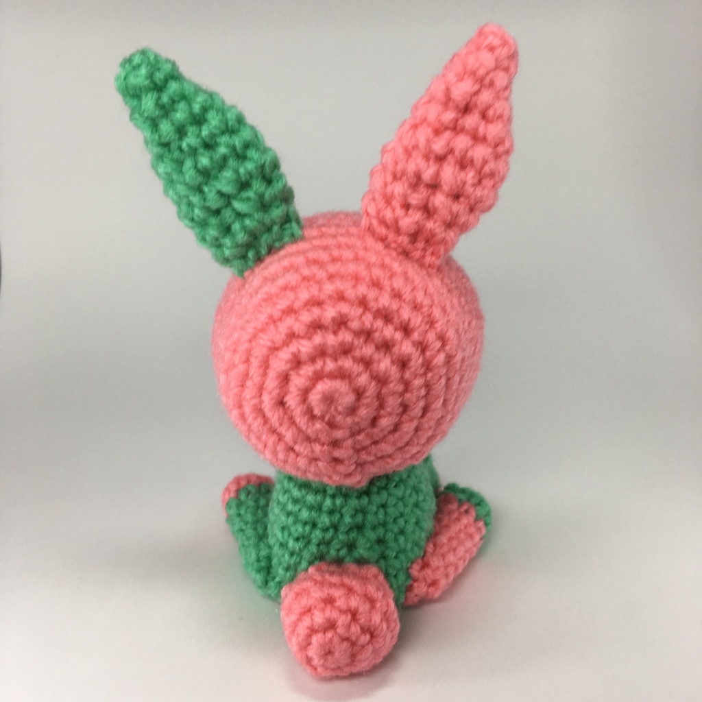 カラフルウサギさんおまんじゅう・もちぷち系着ぐるみ胴体付き