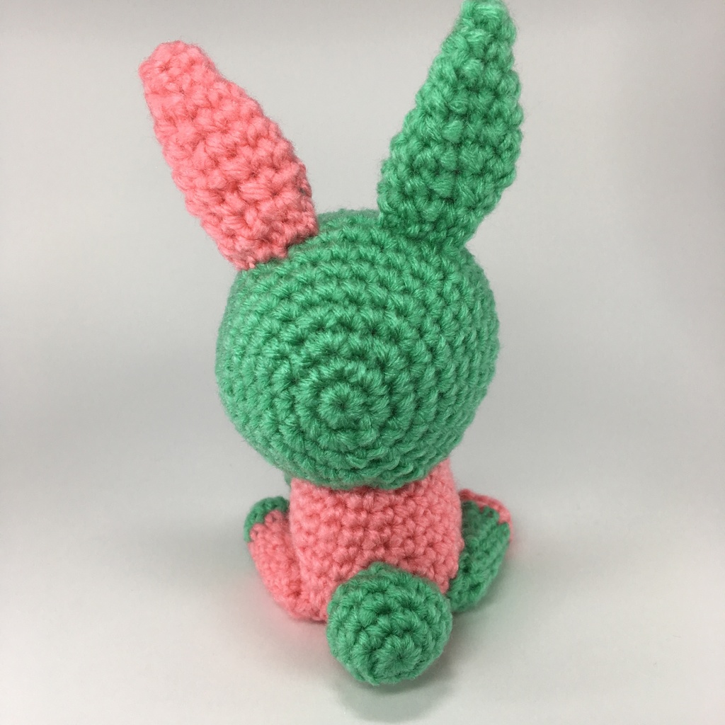 カラフルウサギさんおまんじゅう・もちぷち系用着ぐるみ胴体付き