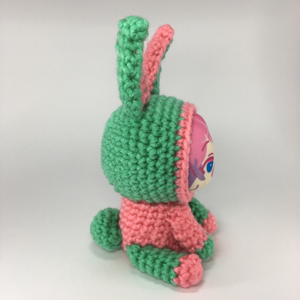 カラフルウサギさんおまんじゅう・もちぷち系用着ぐるみ胴体付き