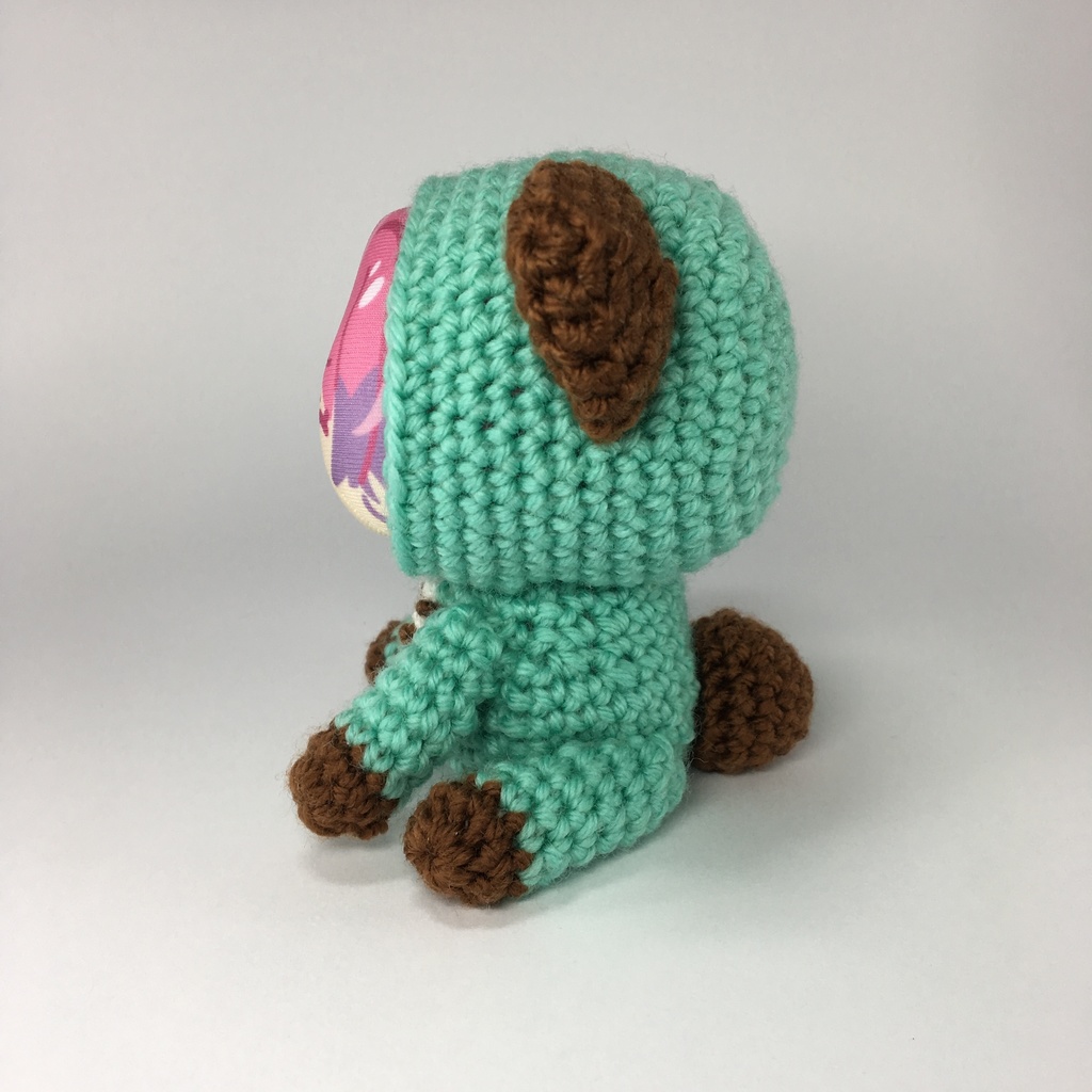 チョコミントクマさんおまんじゅう・もちぷち系用着ぐるみ胴体付き