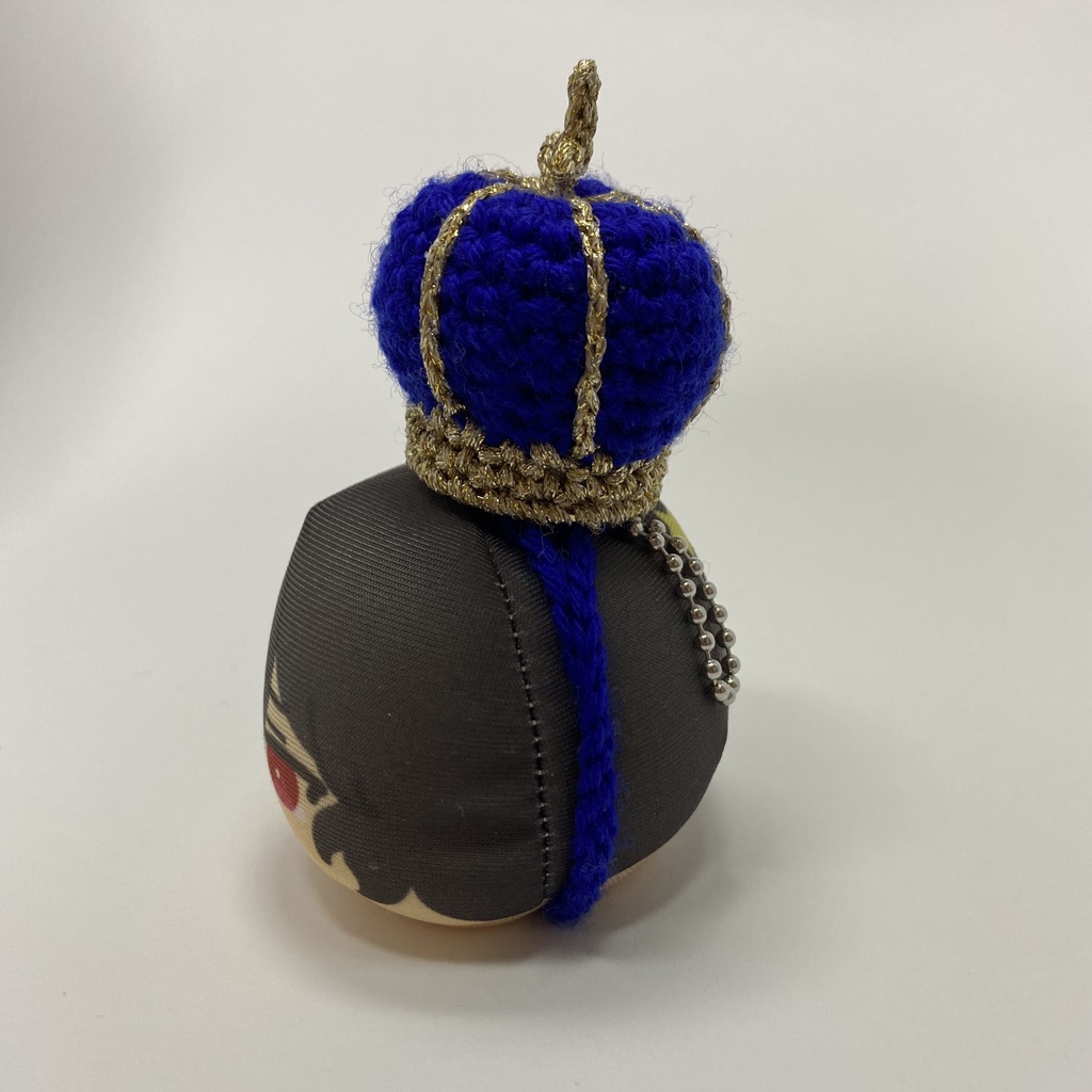 おまんじゅう・もちぷち・もちマス兼用王冠(ブルー)