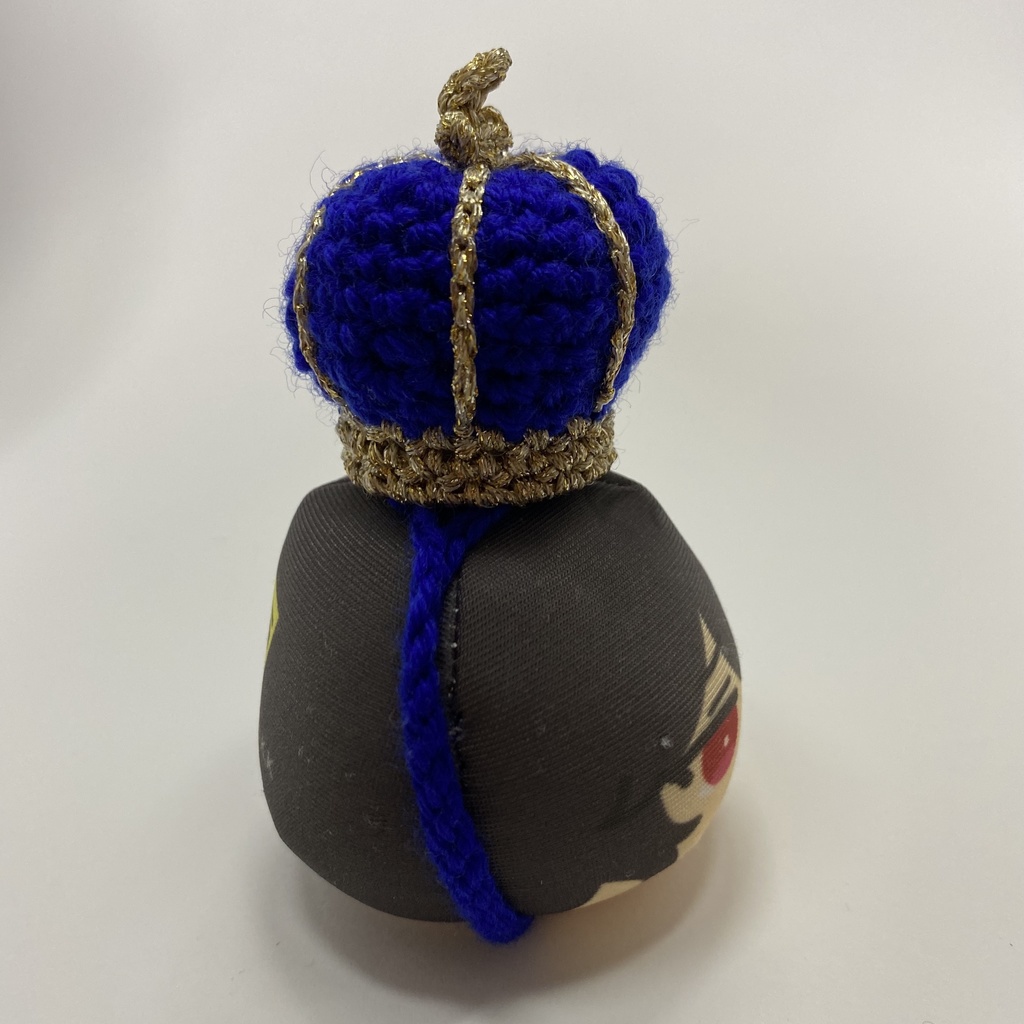 おまんじゅう・もちぷち・もちマス兼用王冠(ブルー)