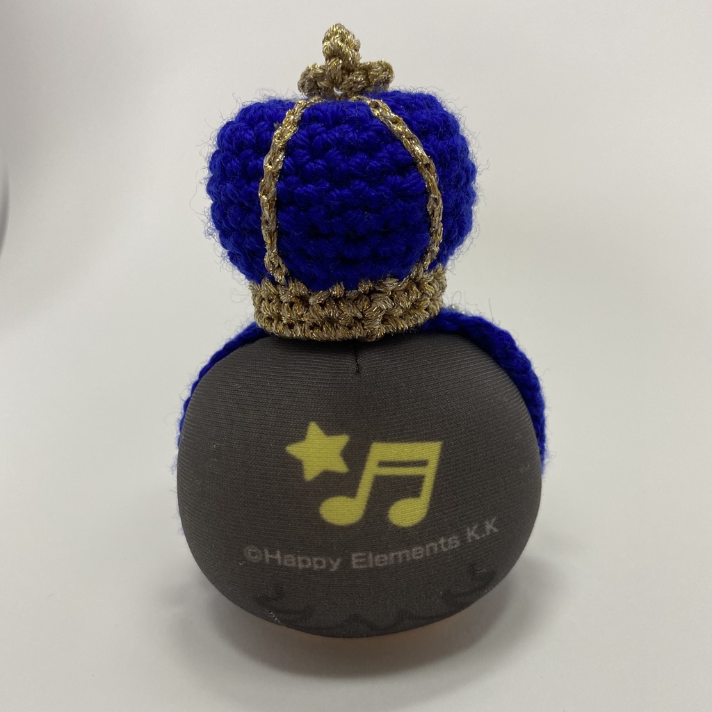 おまんじゅう・もちぷち・もちマス兼用王冠(ブルー)